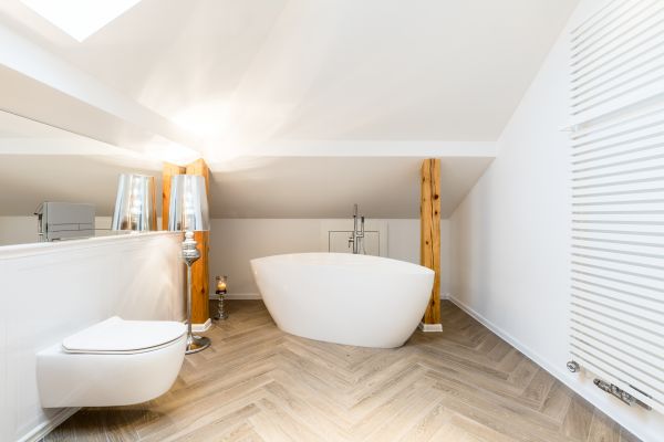 Attic Bathroom Renovation in La Crosse